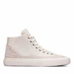 Clarks Aceley Zip Hi Fehér | 07HDFQCYA