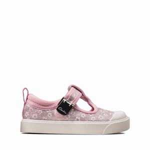 Clarks City Dance Toddler Rózsaszín | 43AFGJWQC