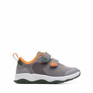 Clarks Clowder Race Toddler Szürke | 89DLERZFB