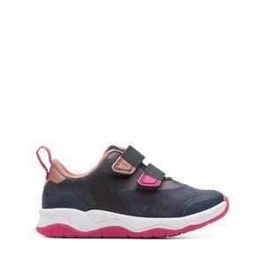 Clarks Clowder Race Toddler Sötétkék | 72ASQMREX