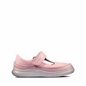 Clarks Crest Sky Toddler Rózsaszín | 56OISNAET