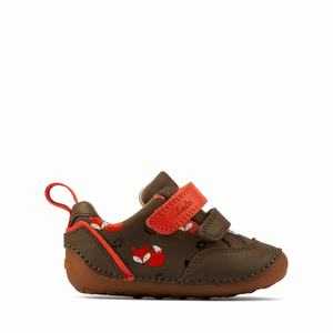 Clarks Tiny Cub Toddler Khaki | 45JBIWCAV