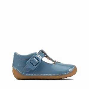 Clarks Tiny Flower Toddler Kék | 92LMYURFH