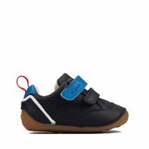 Clarks Tiny Sky Toddler Sötétkék | 12MYPZACQ