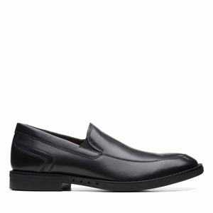 Clarks Un Hugh Step Fekete | 25OMACJKY