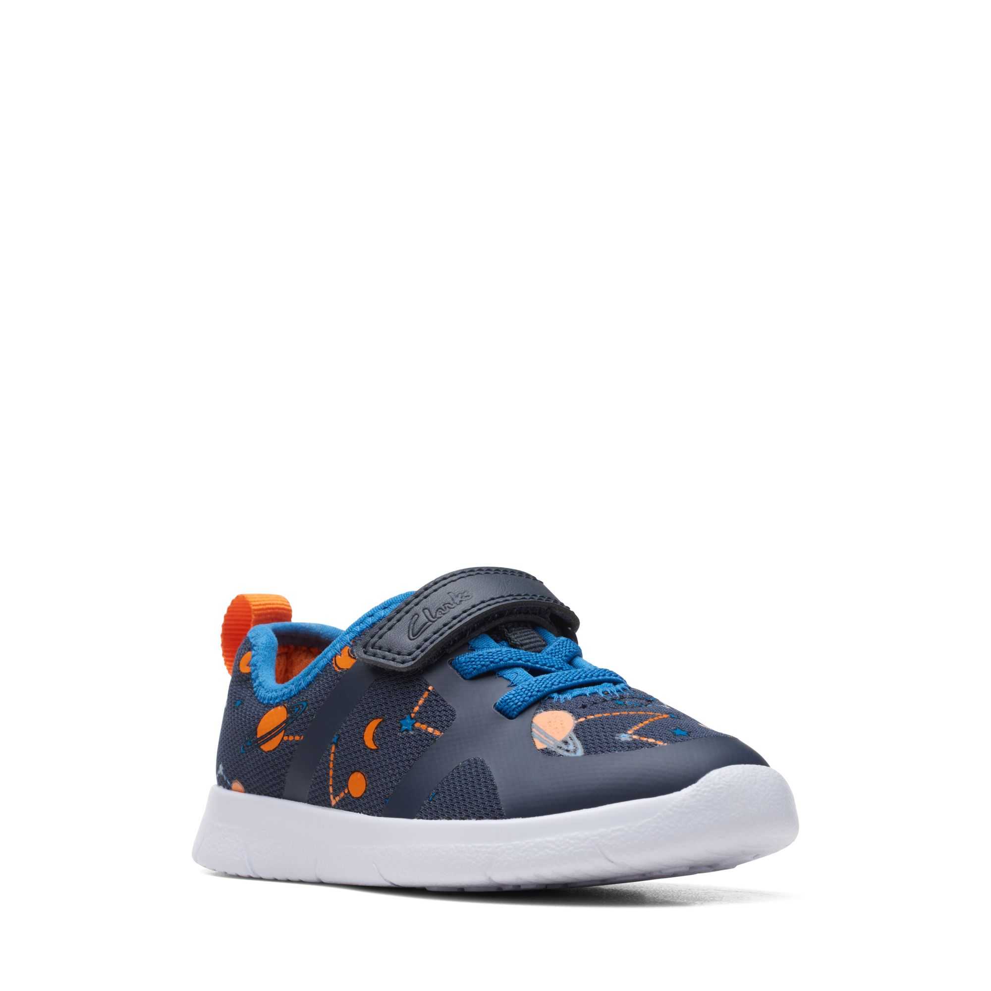 Clarks Ath Cosmo Toddler Kék | 95DMOVGFQ