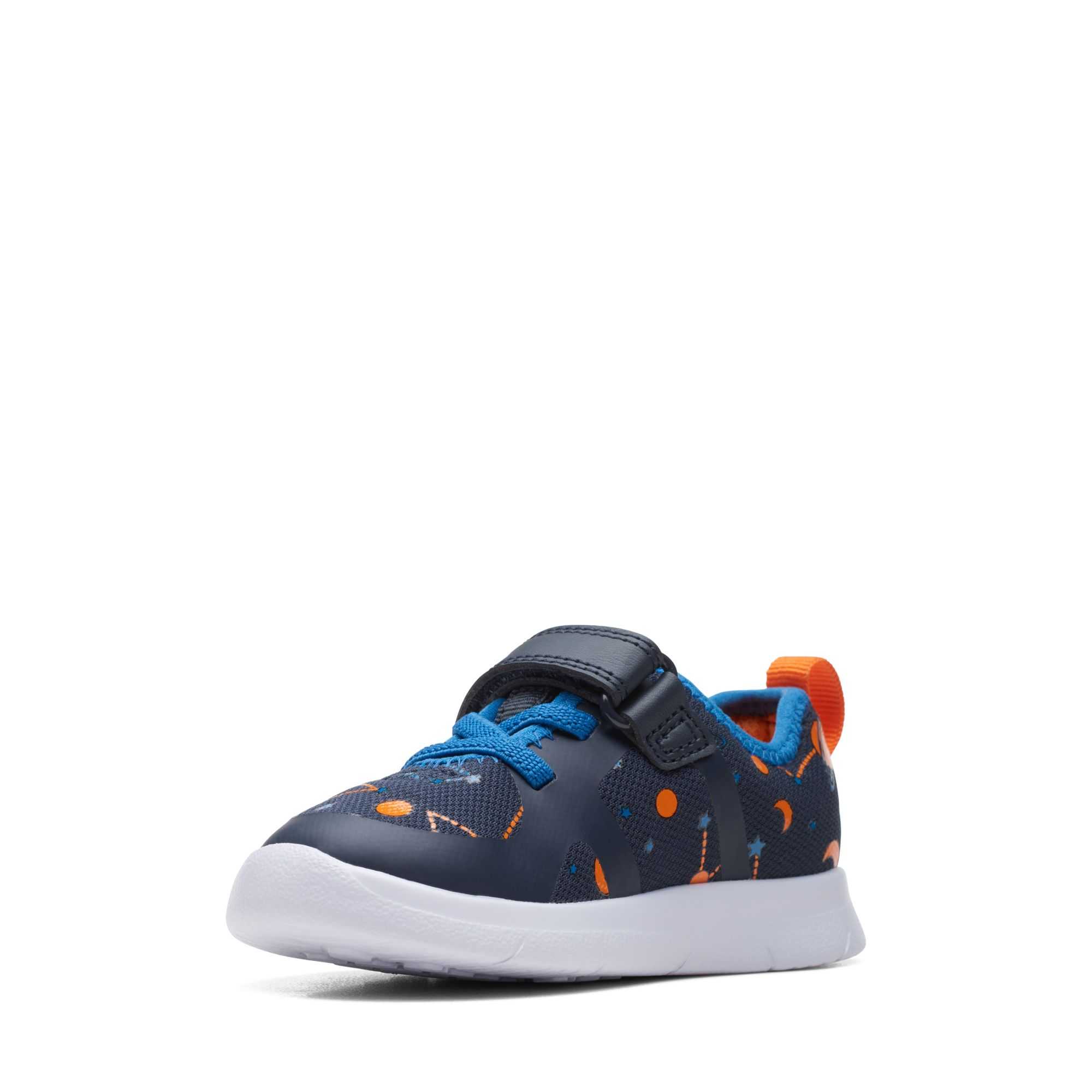 Clarks Ath Cosmo Toddler Kék | 95DMOVGFQ