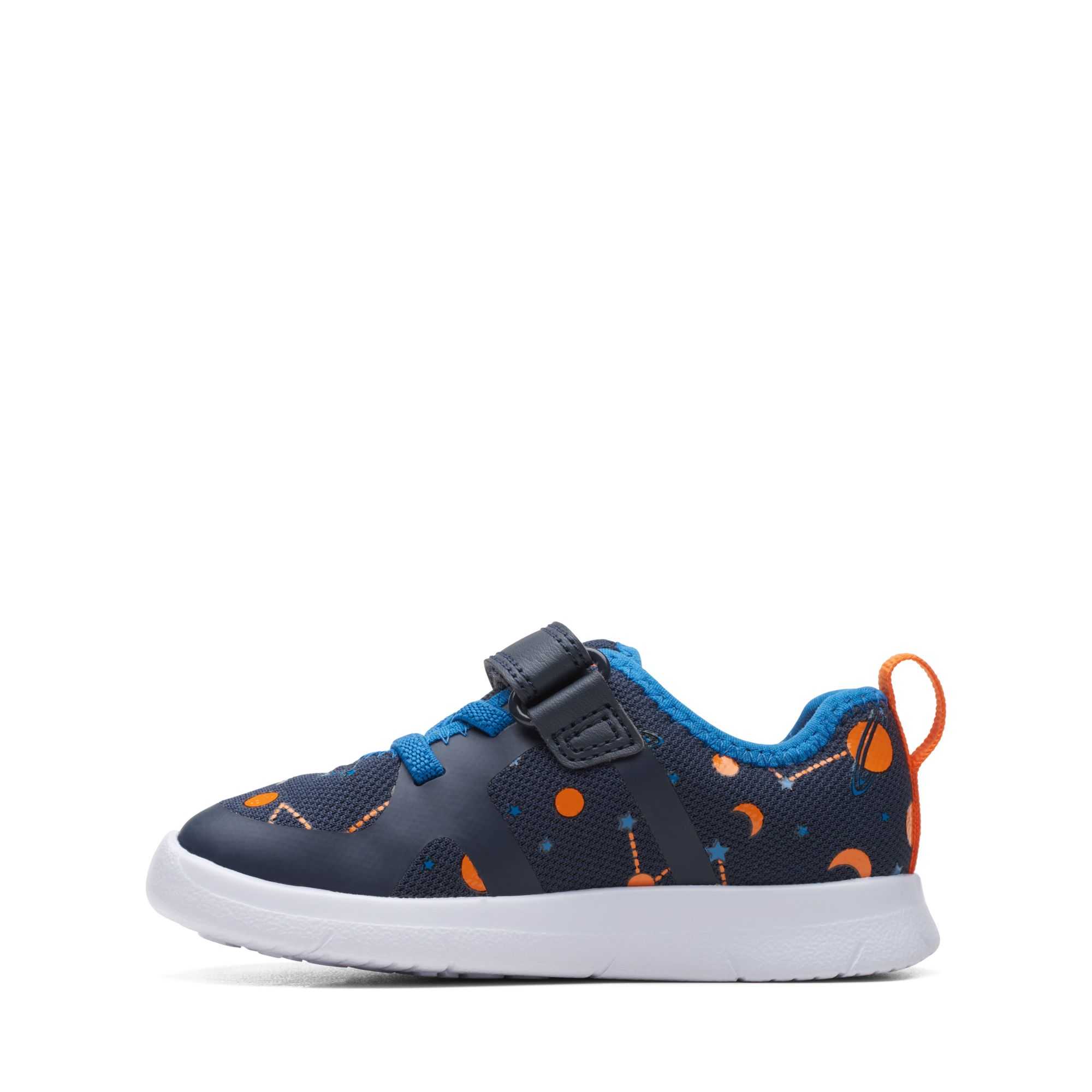 Clarks Ath Cosmo Toddler Kék | 95DMOVGFQ