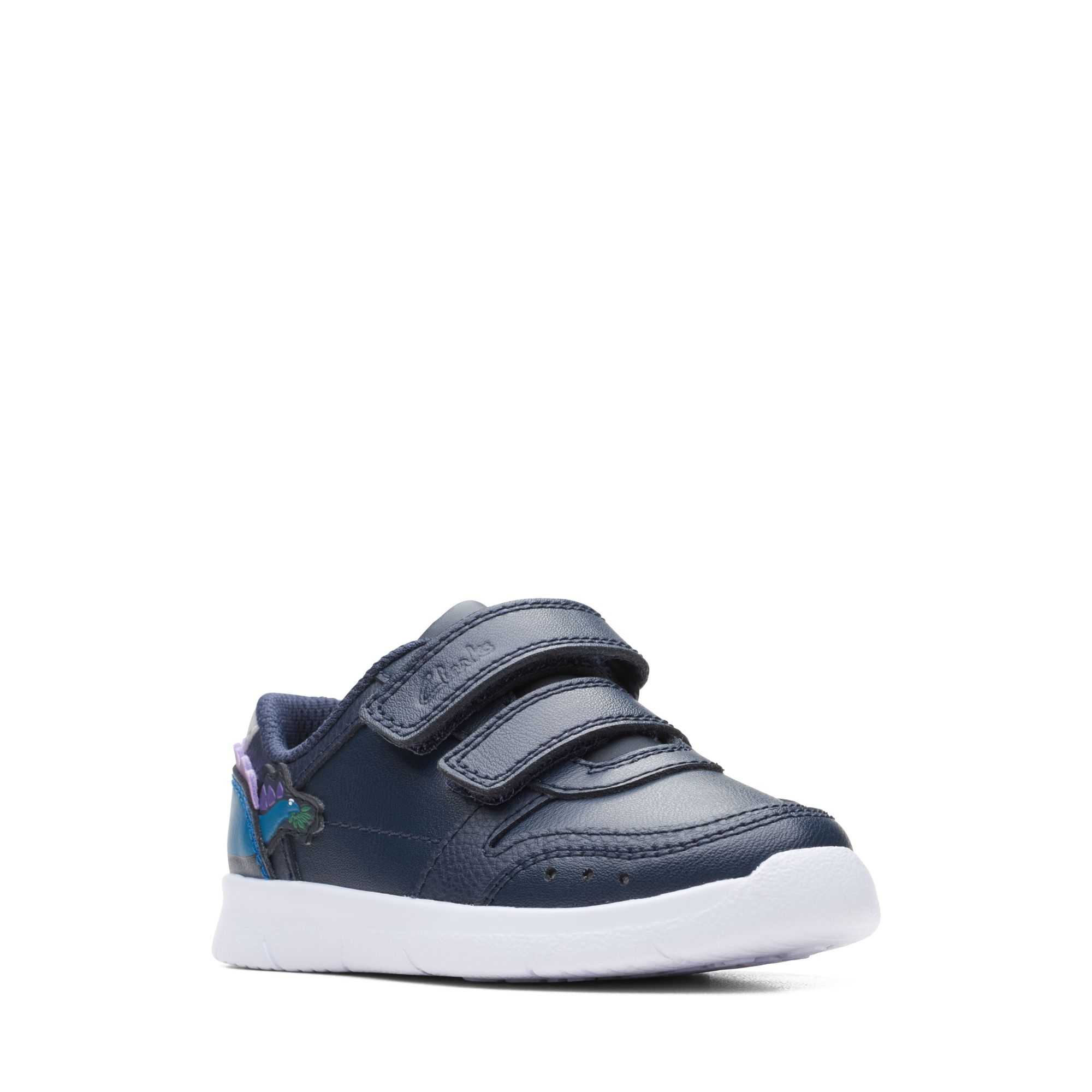 Clarks Ath Steggy Toddler Sötétkék | 68SFAYMEH