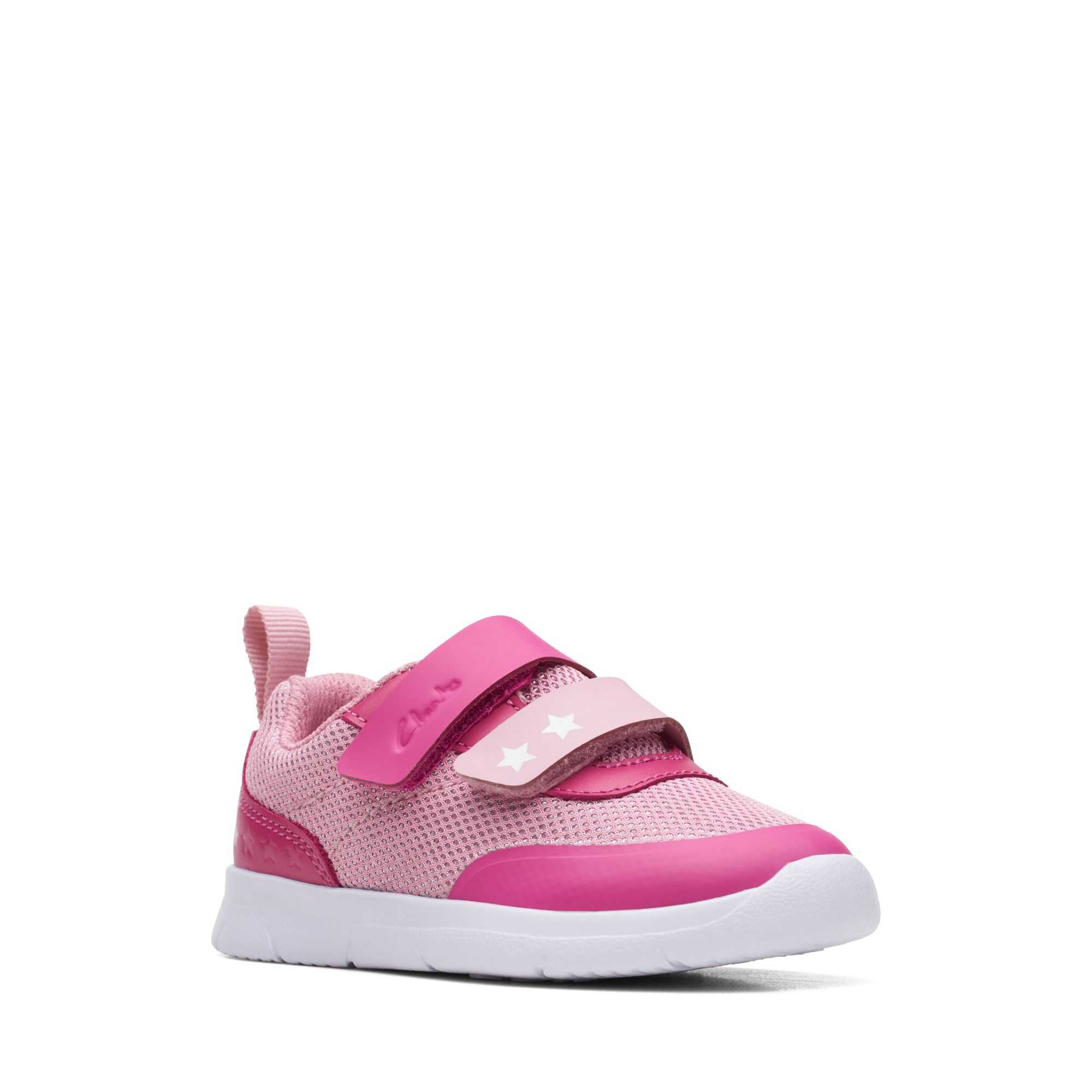 Clarks Ath Tone Toddler Rózsaszín | 38SZBGVNX