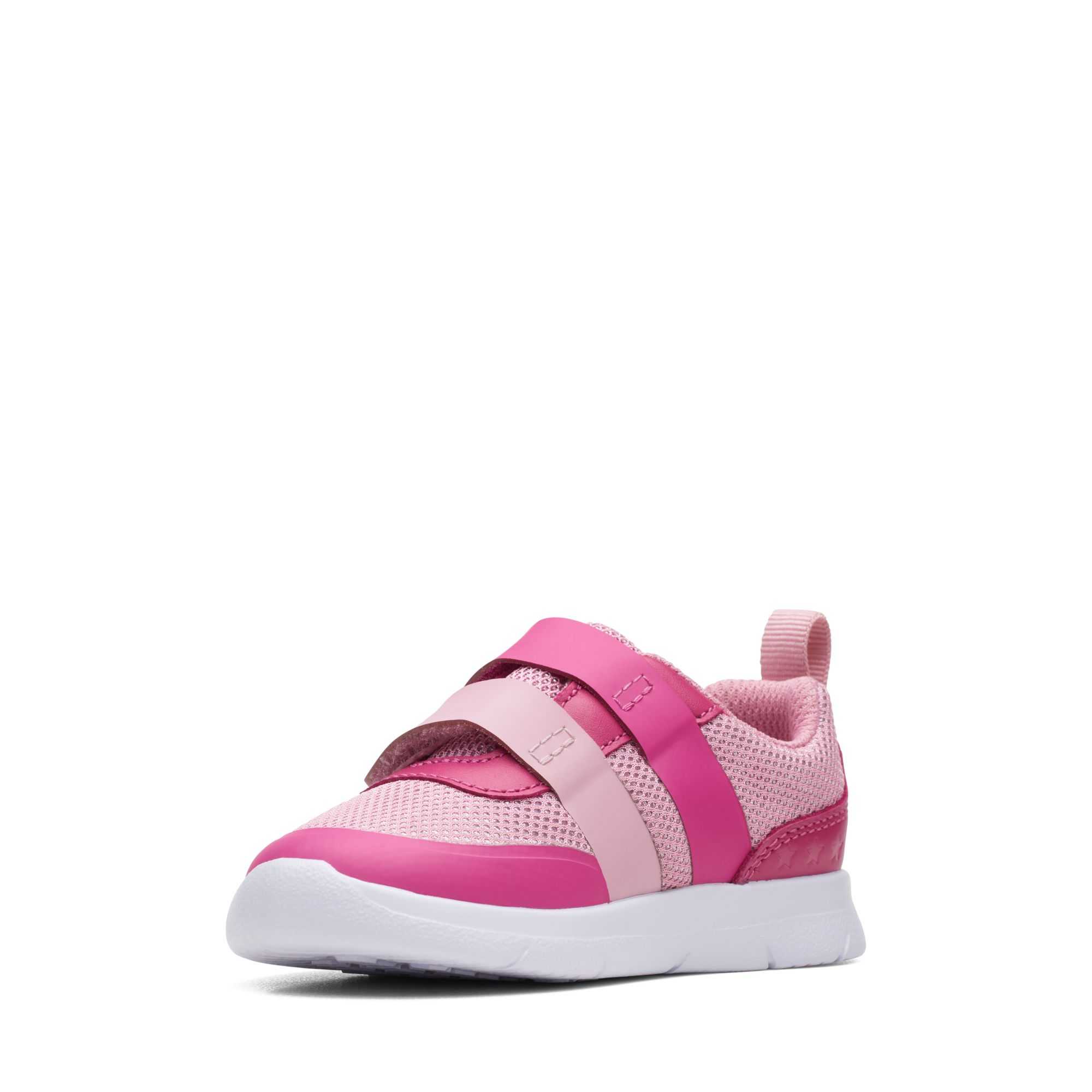 Clarks Ath Tone Toddler Rózsaszín | 38SZBGVNX