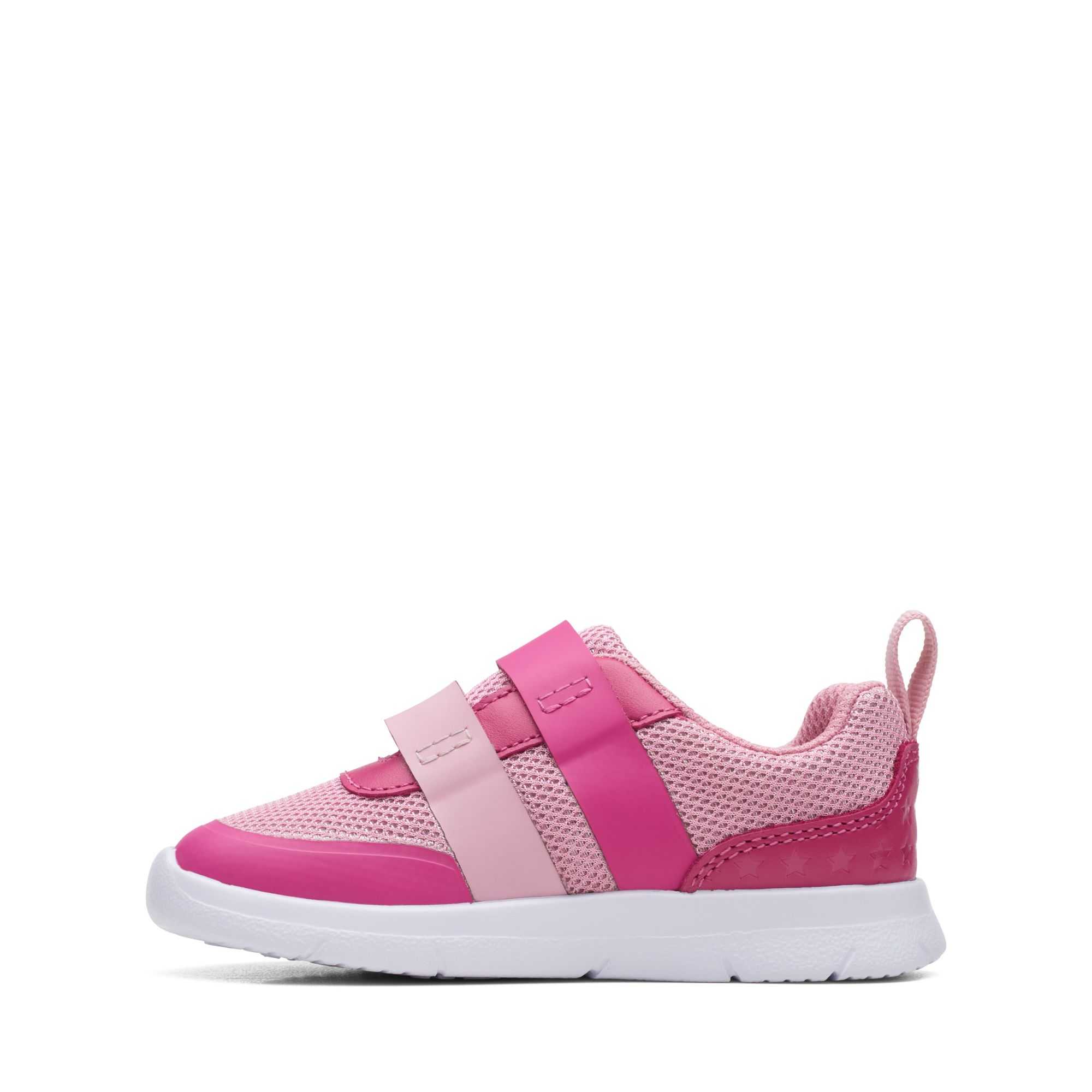 Clarks Ath Tone Toddler Rózsaszín | 38SZBGVNX