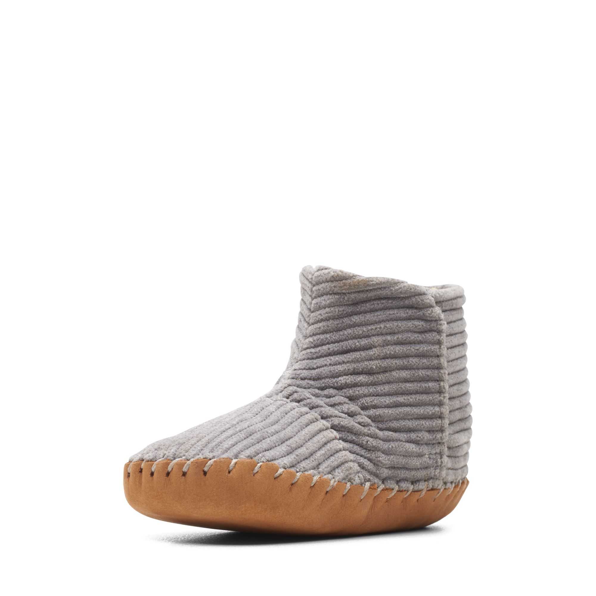 Clarks Baby Solar Large Szürke | 36UQMXVOY