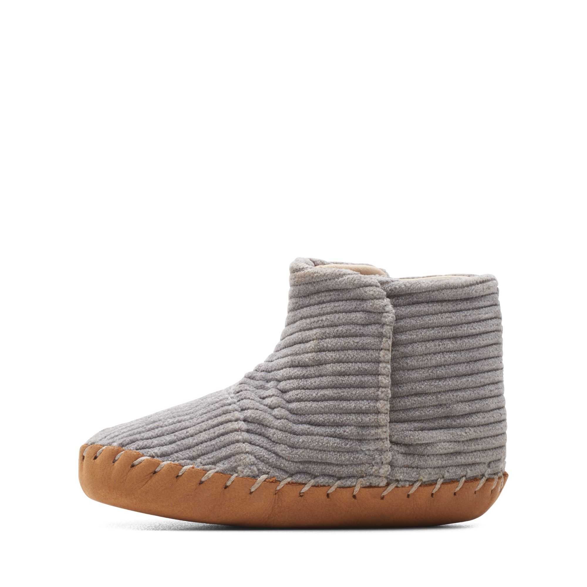 Clarks Baby Solar Large Szürke | 36UQMXVOY