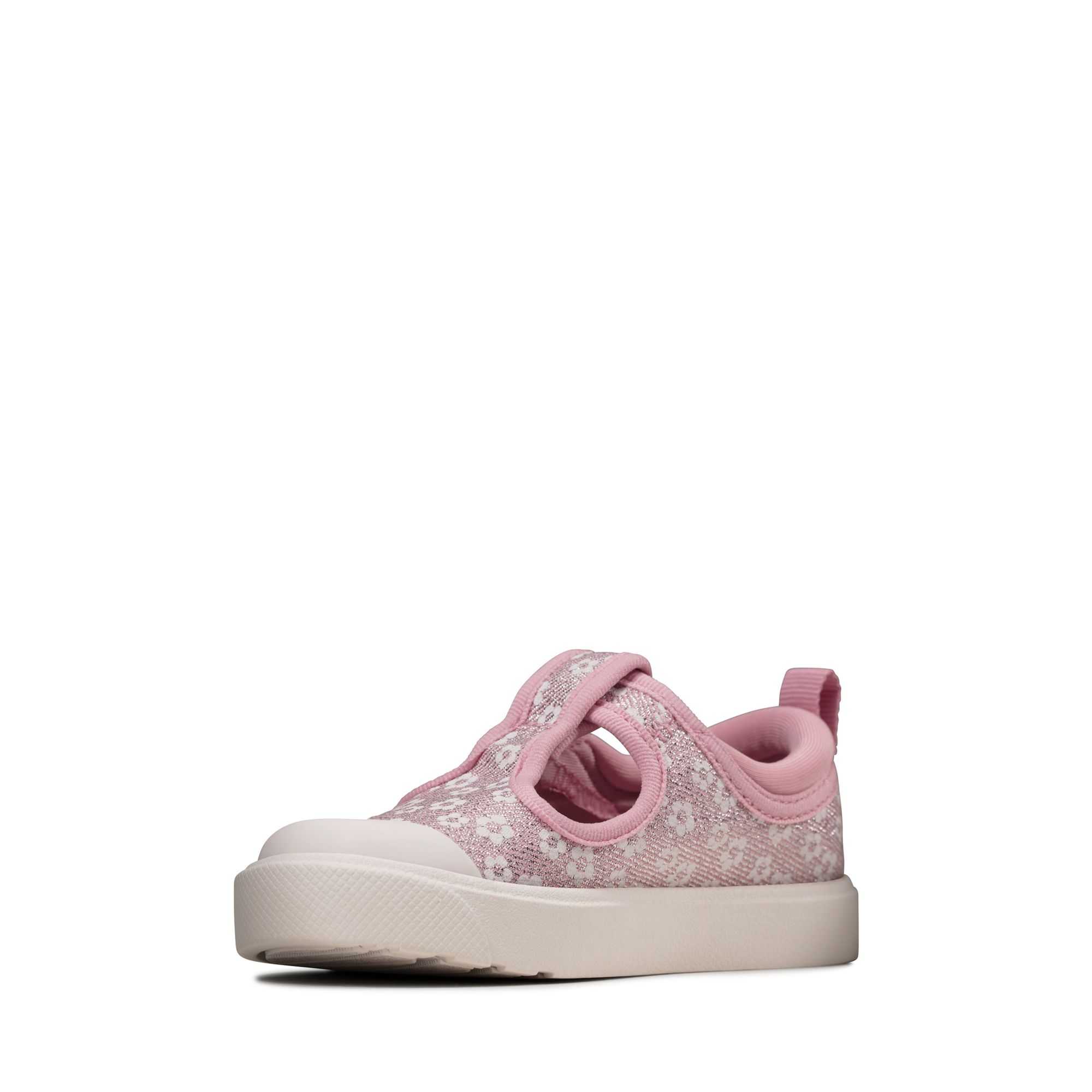 Clarks City Dance Toddler Rózsaszín | 43AFGJWQC