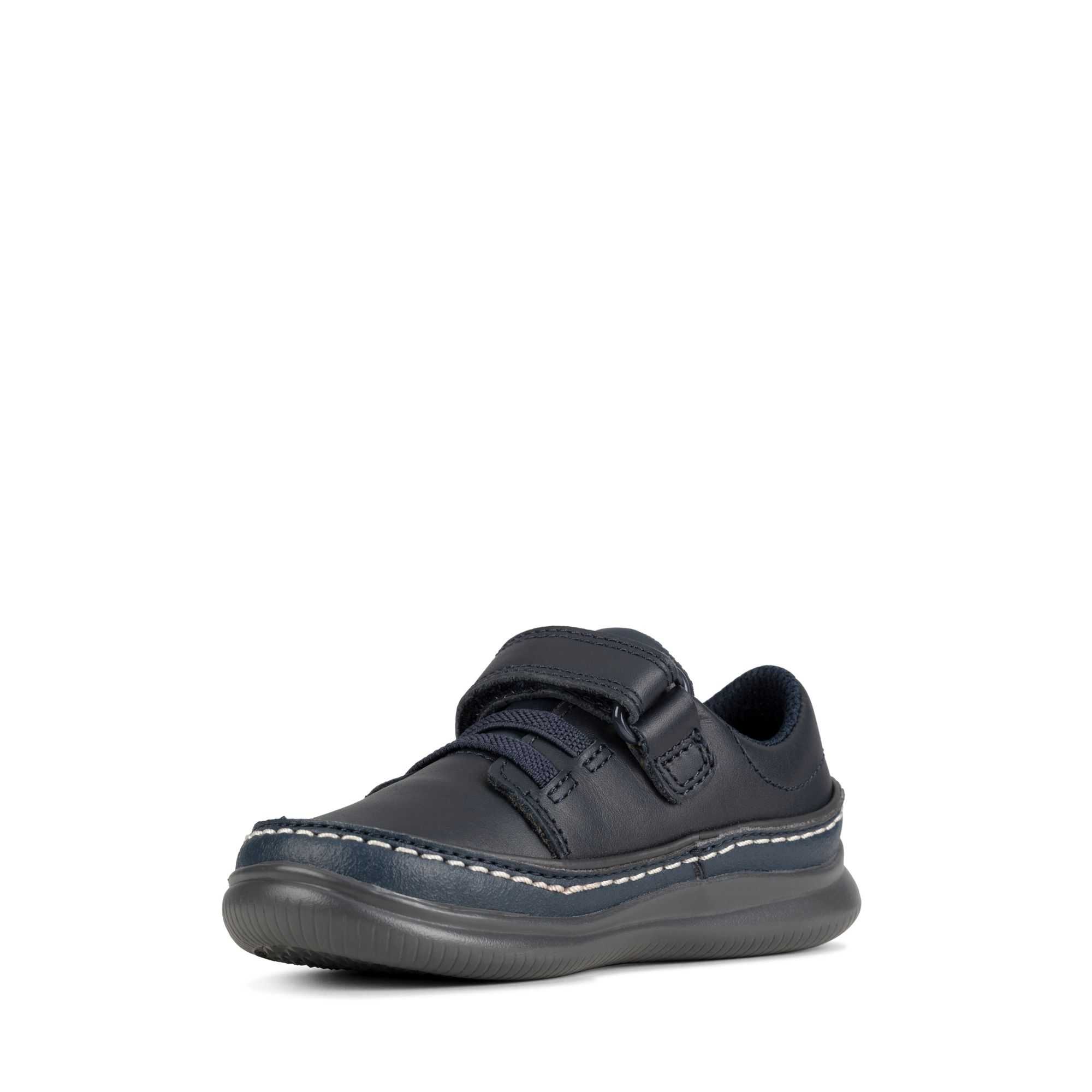 Clarks Crest Aero Toddler Sötétkék | 80FNGDJIX