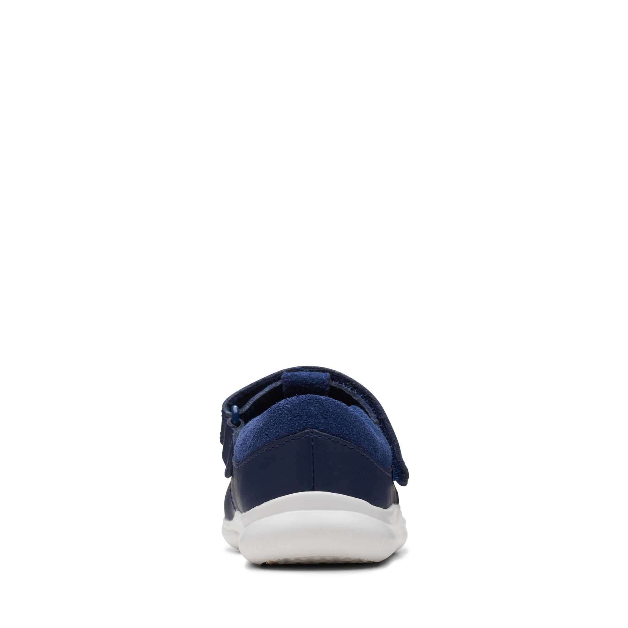 Clarks Crest Moc Toddler Sötétkék | 62DWZMFJX