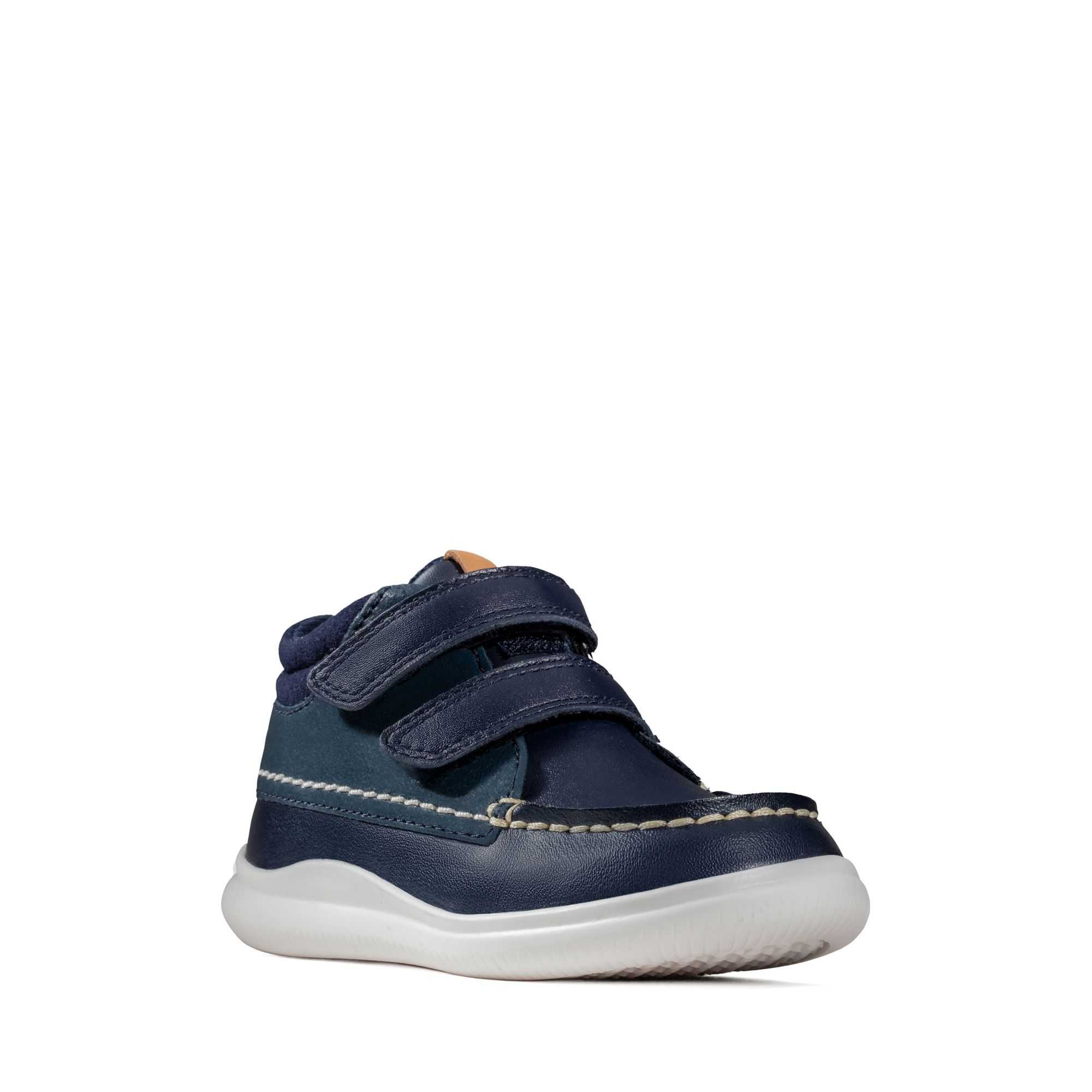 Clarks Crest Tuktu Toddler Sötétkék | 35UZFOGVS