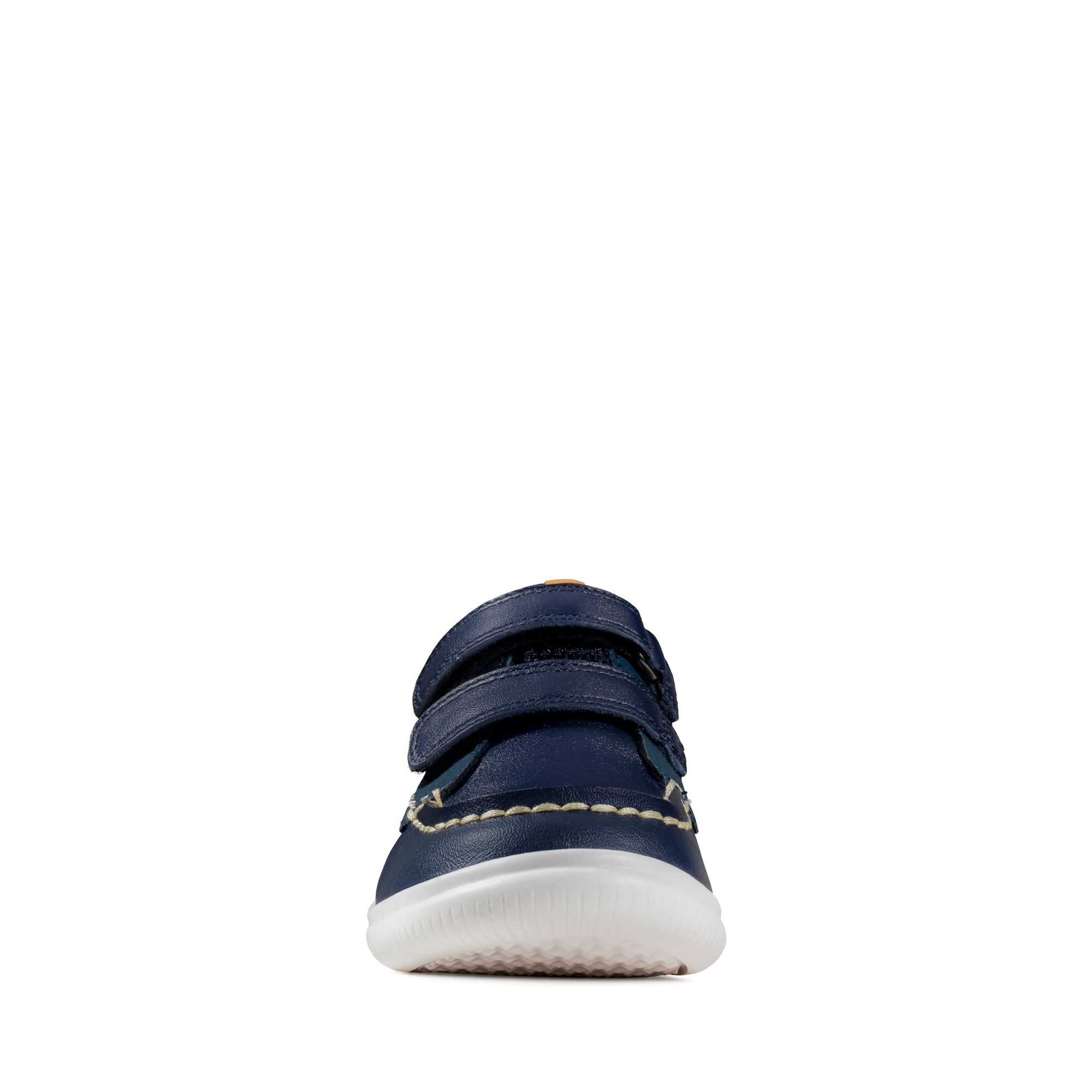 Clarks Crest Tuktu Toddler Sötétkék | 35UZFOGVS