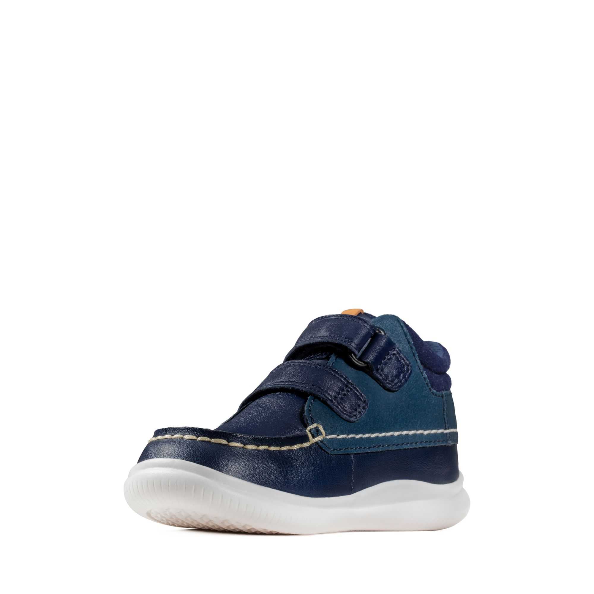 Clarks Crest Tuktu Toddler Sötétkék | 35UZFOGVS