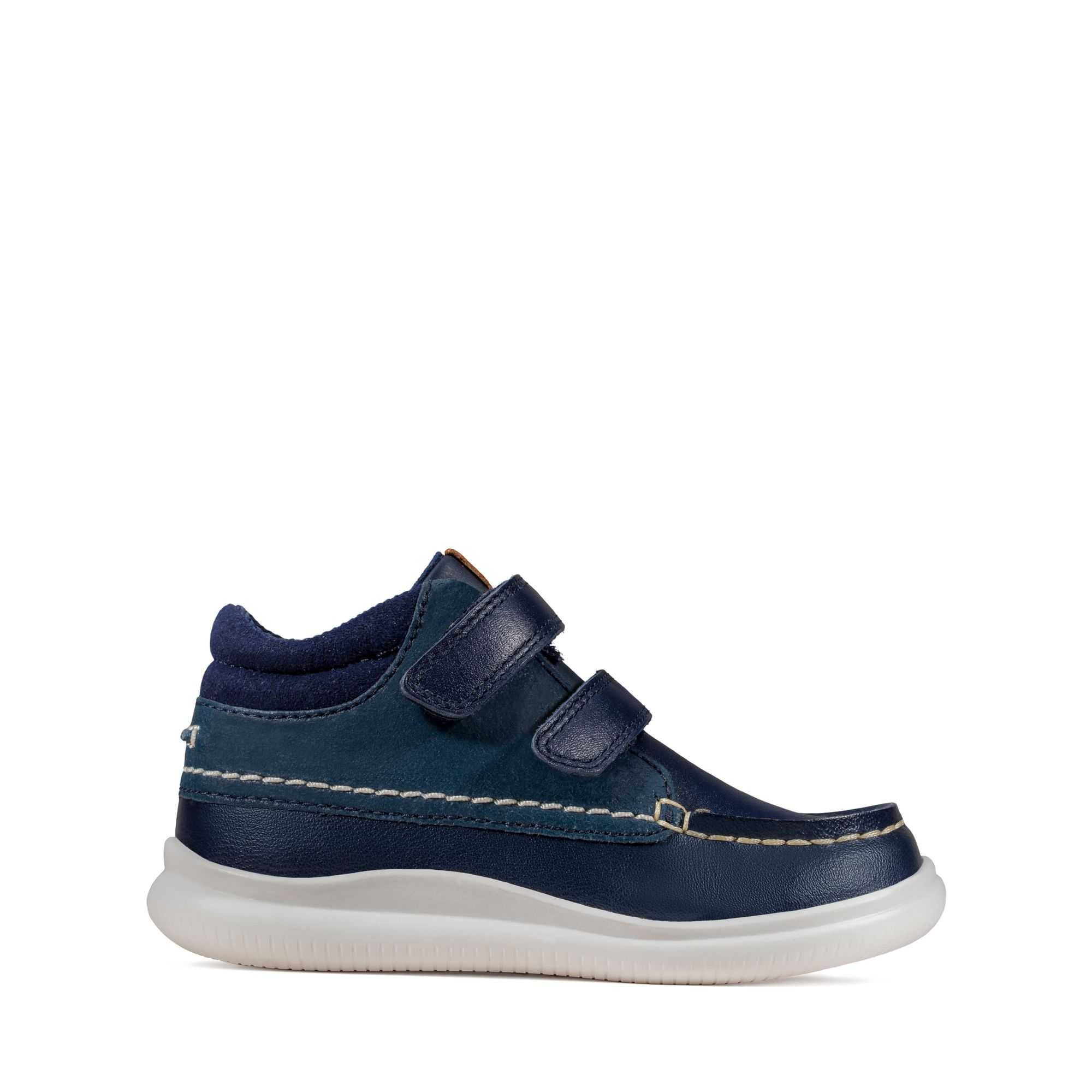 Clarks Crest Tuktu Toddler Sötétkék | 35UZFOGVS