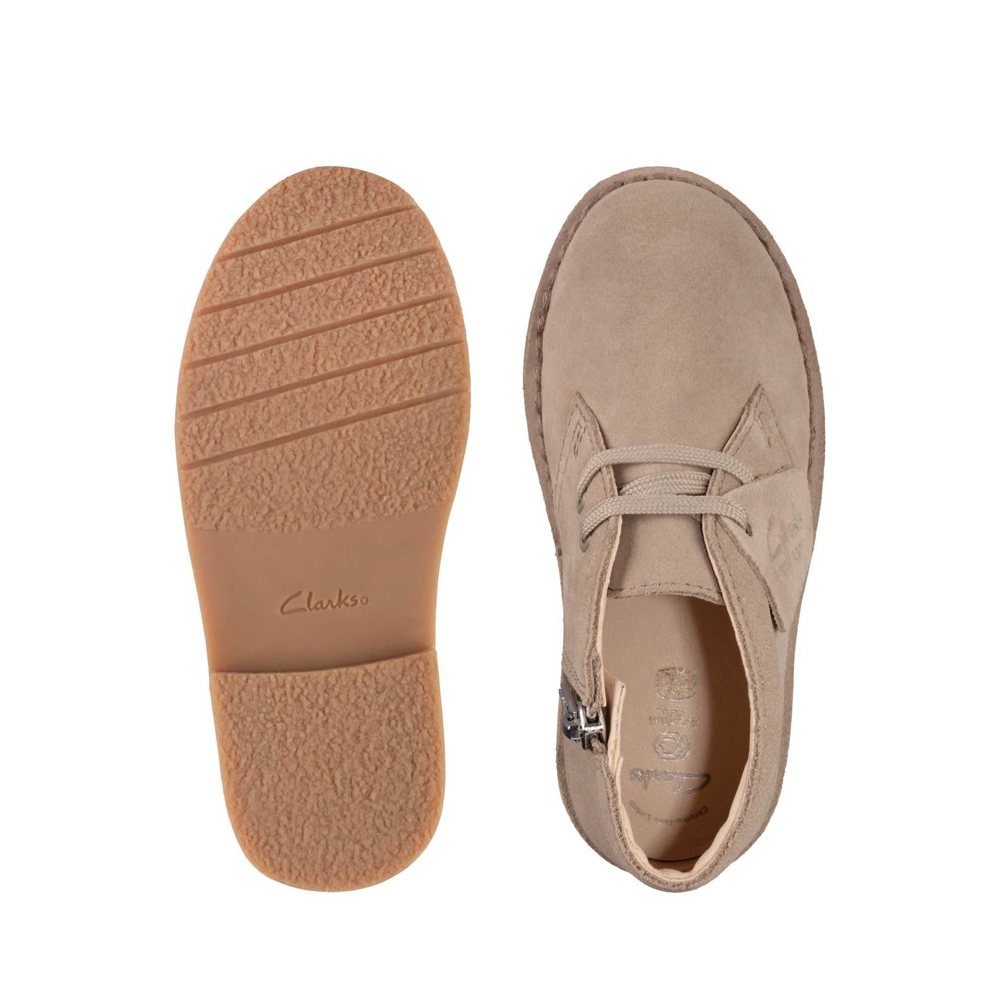 Clarks Desert Boot 2 Toddler Barna | 89DBURPOW