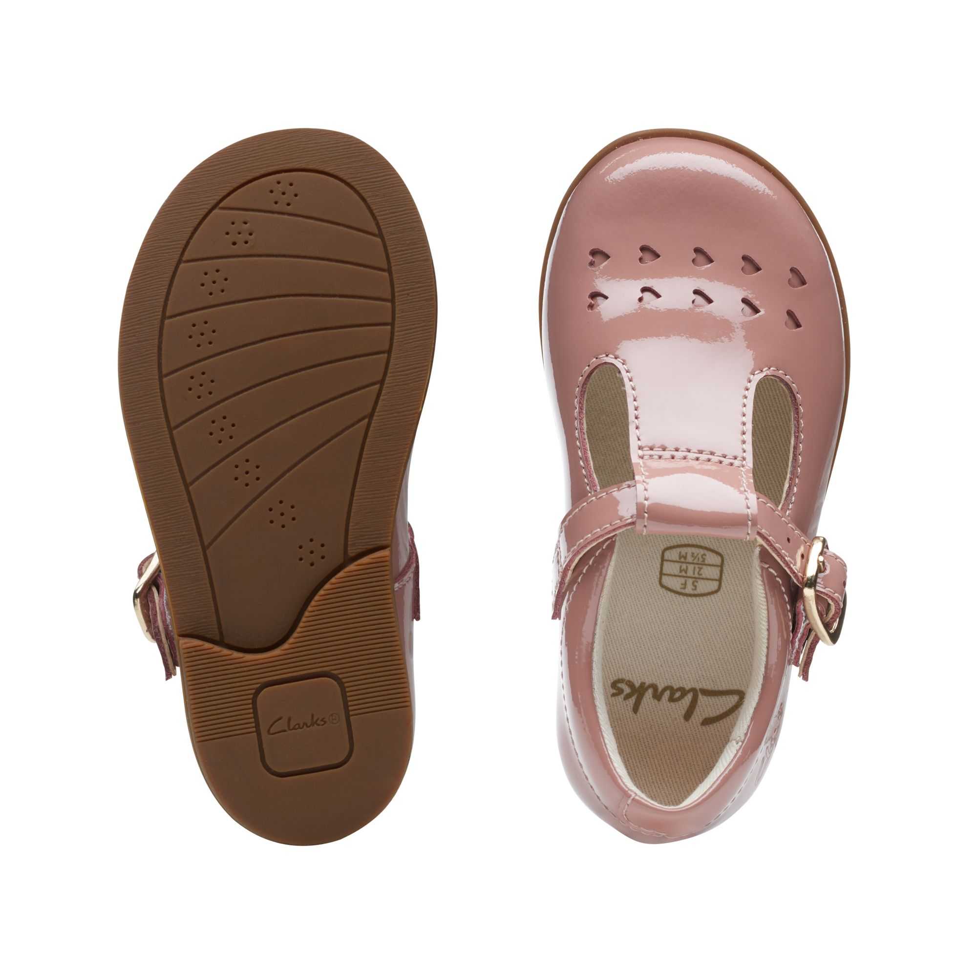 Clarks Drew Play Toddler Rózsaszín | 86JDHZTAN