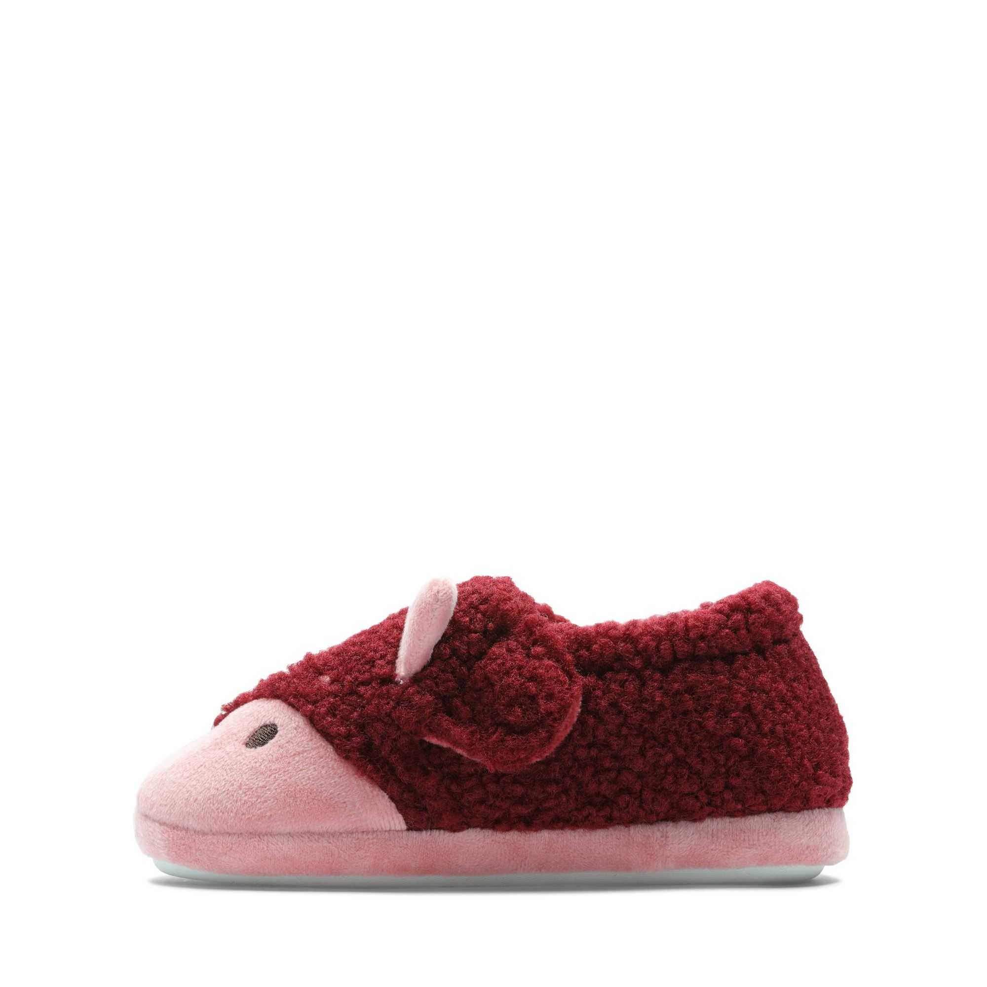 Clarks Fluffy Snug Toddler Rózsaszín | 32IRFZPYB