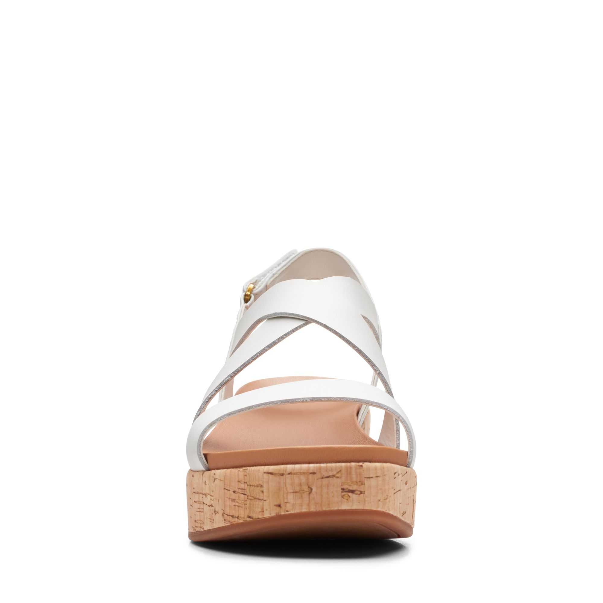 Clarks Kimmei Cork Fehér | 61GTUBLIY