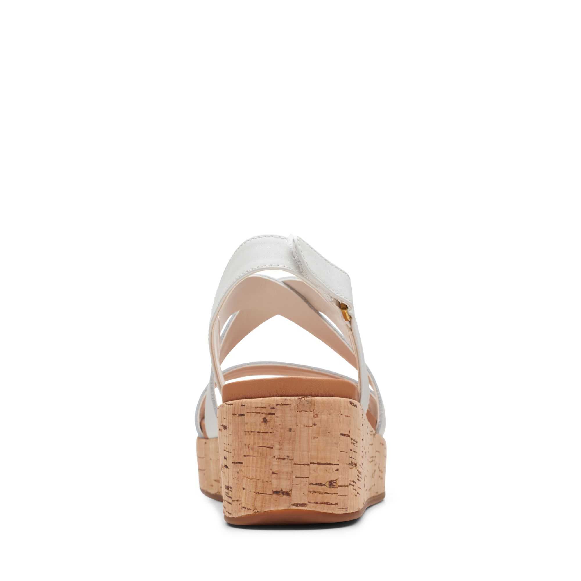 Clarks Kimmei Cork Fehér | 61GTUBLIY