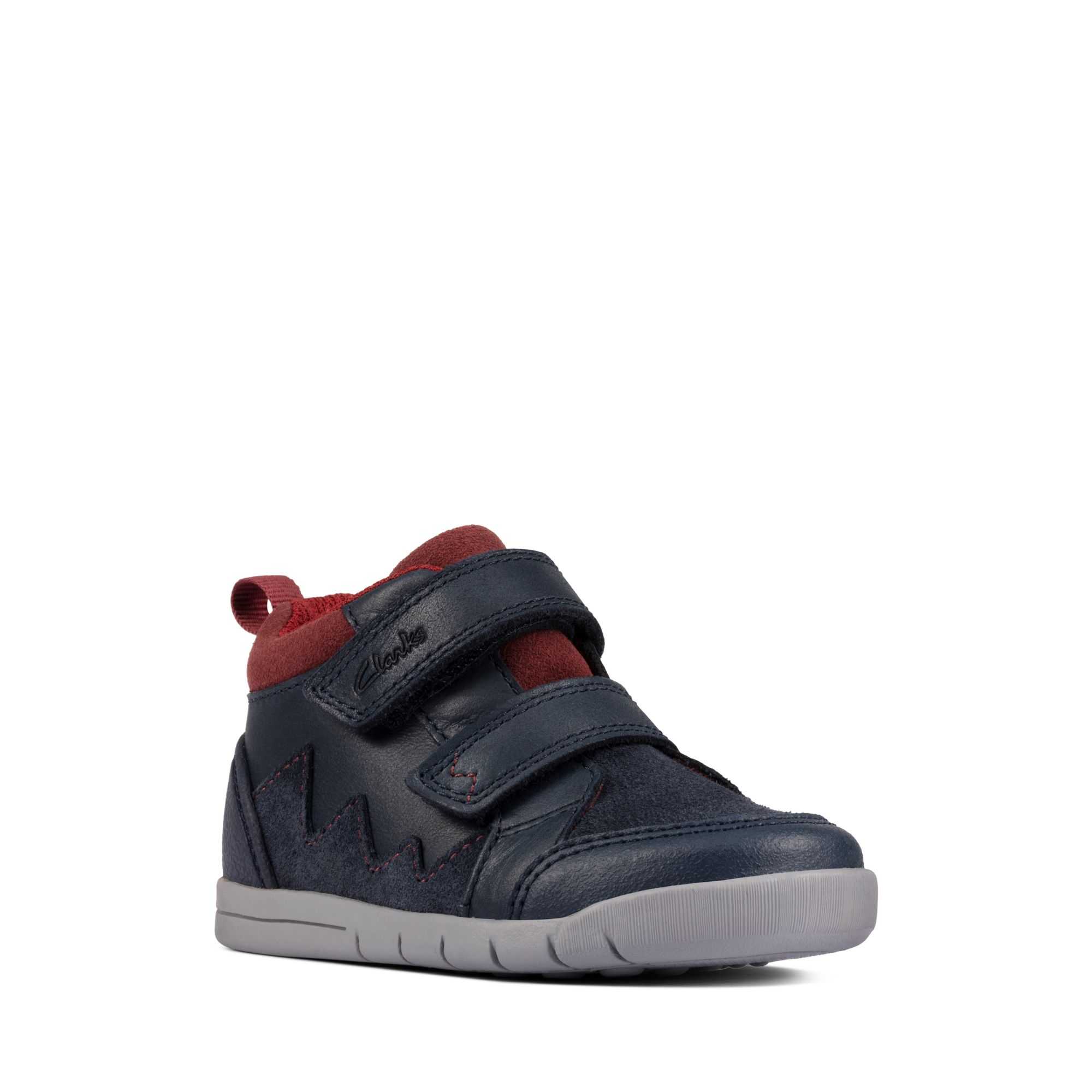 Clarks Rex Park Toddler Sötétkék | 93WKOCBPI