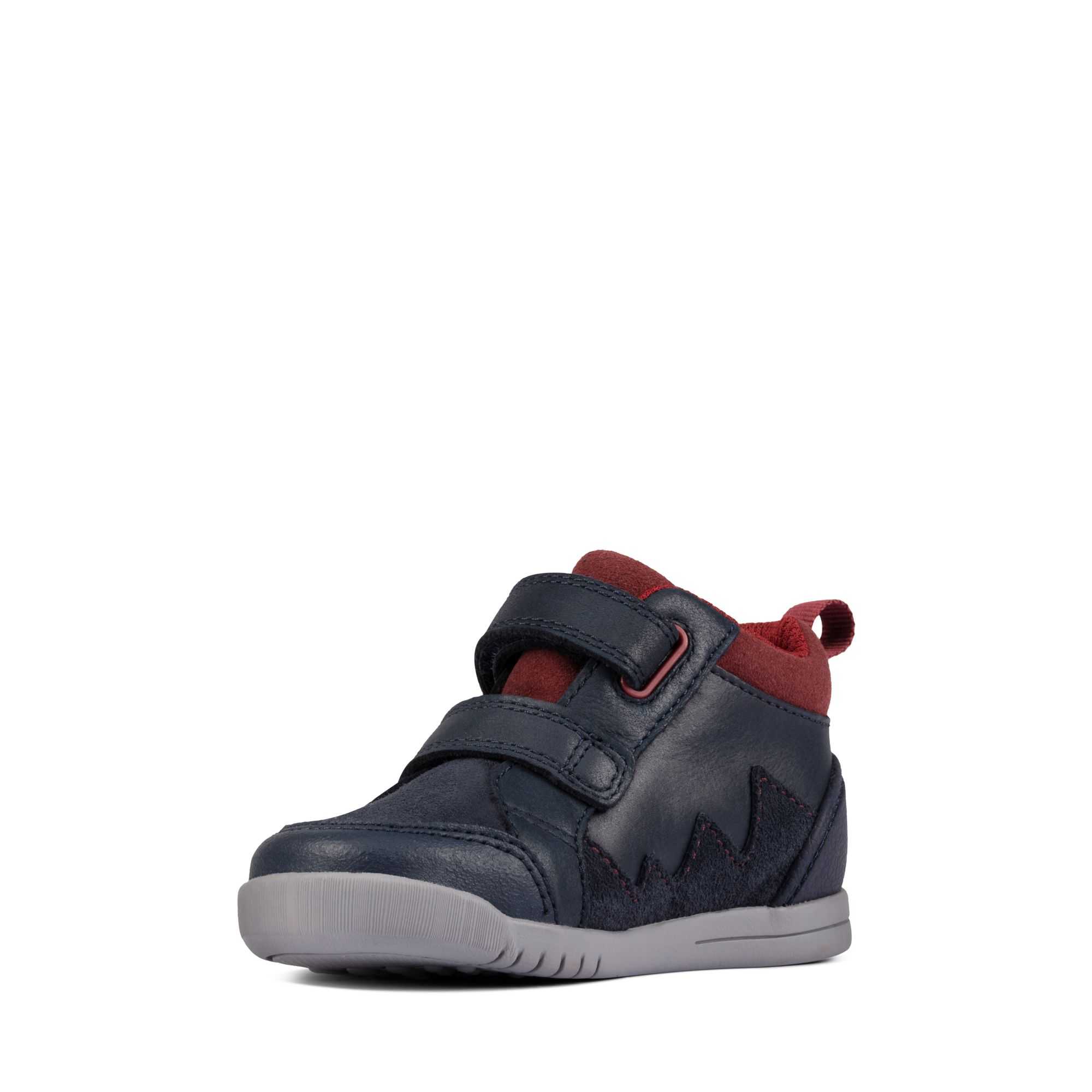 Clarks Rex Park Toddler Sötétkék | 93WKOCBPI