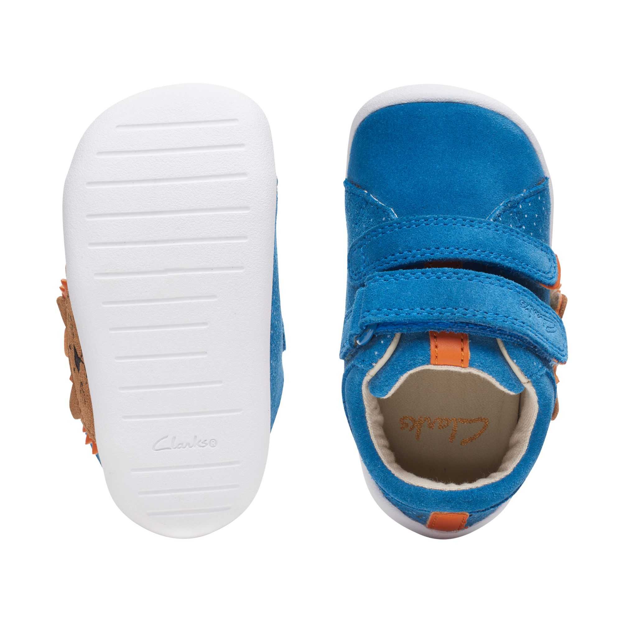 Clarks Roamer Jungle Toddler Kék | 94GTMXAYP