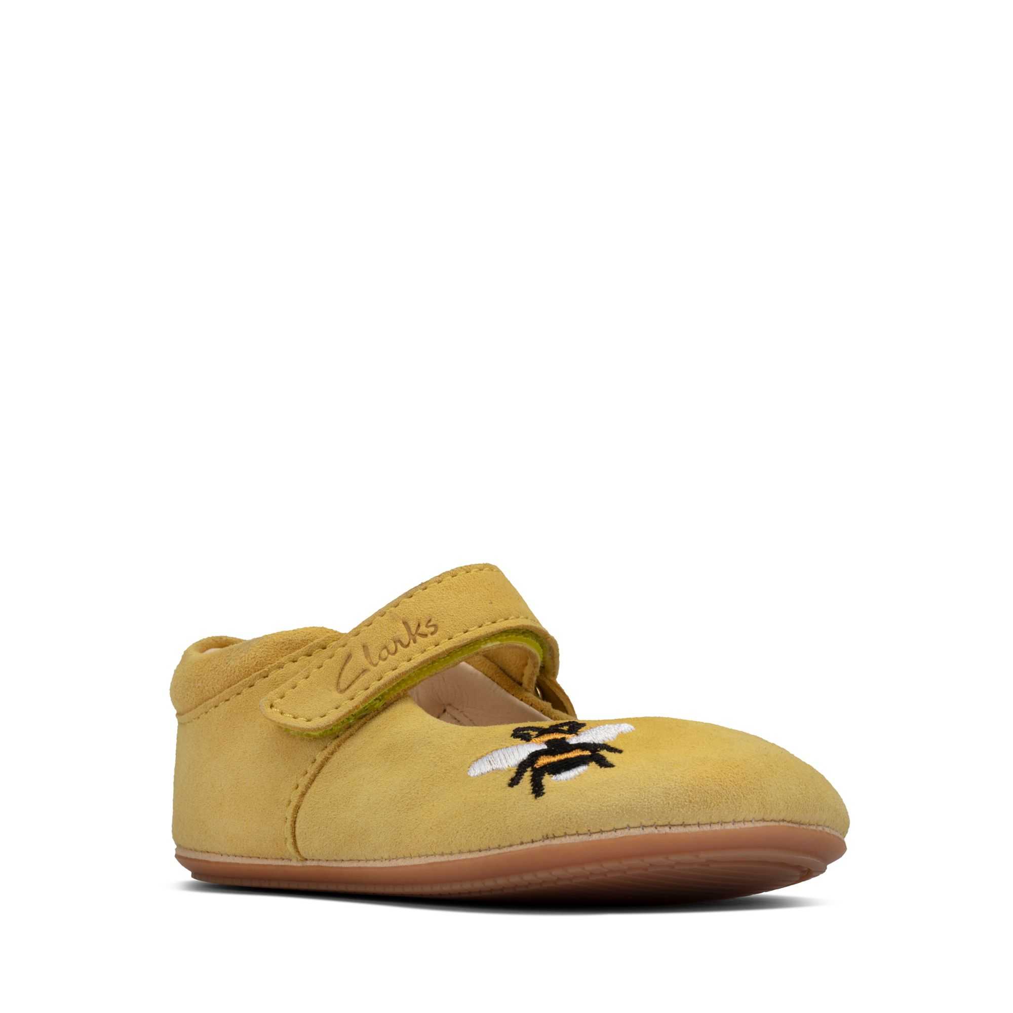 Clarks Star Kind Toddler Sárga | 69EQTSWVF