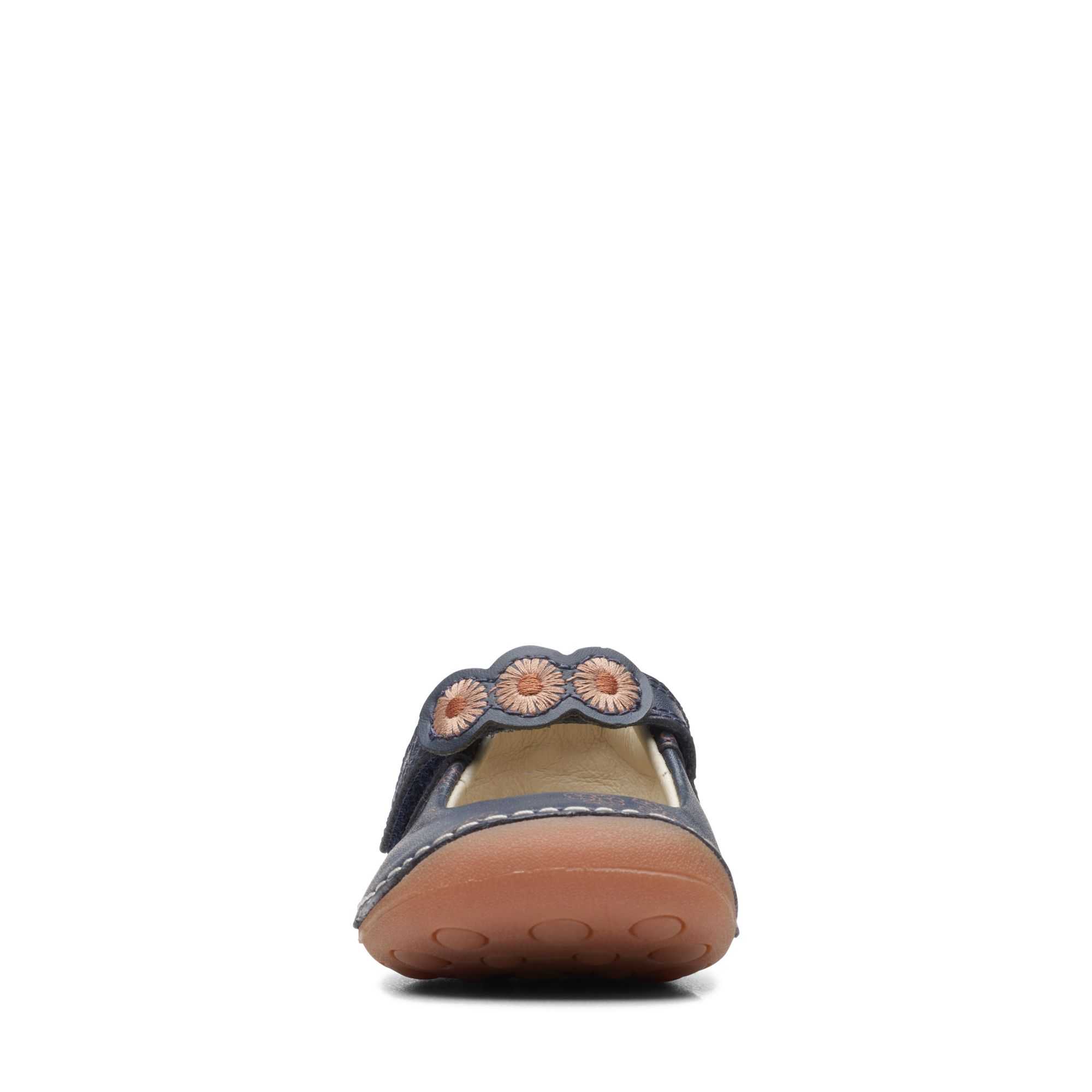 Clarks Tiny Flora Toddler Sötétkék | 53DUOFRLV