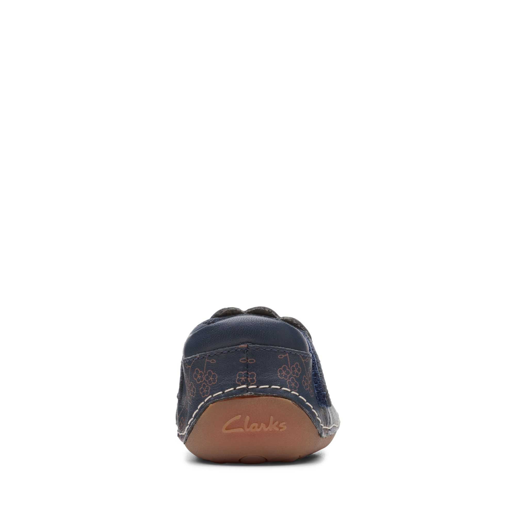 Clarks Tiny Flora Toddler Sötétkék | 53DUOFRLV