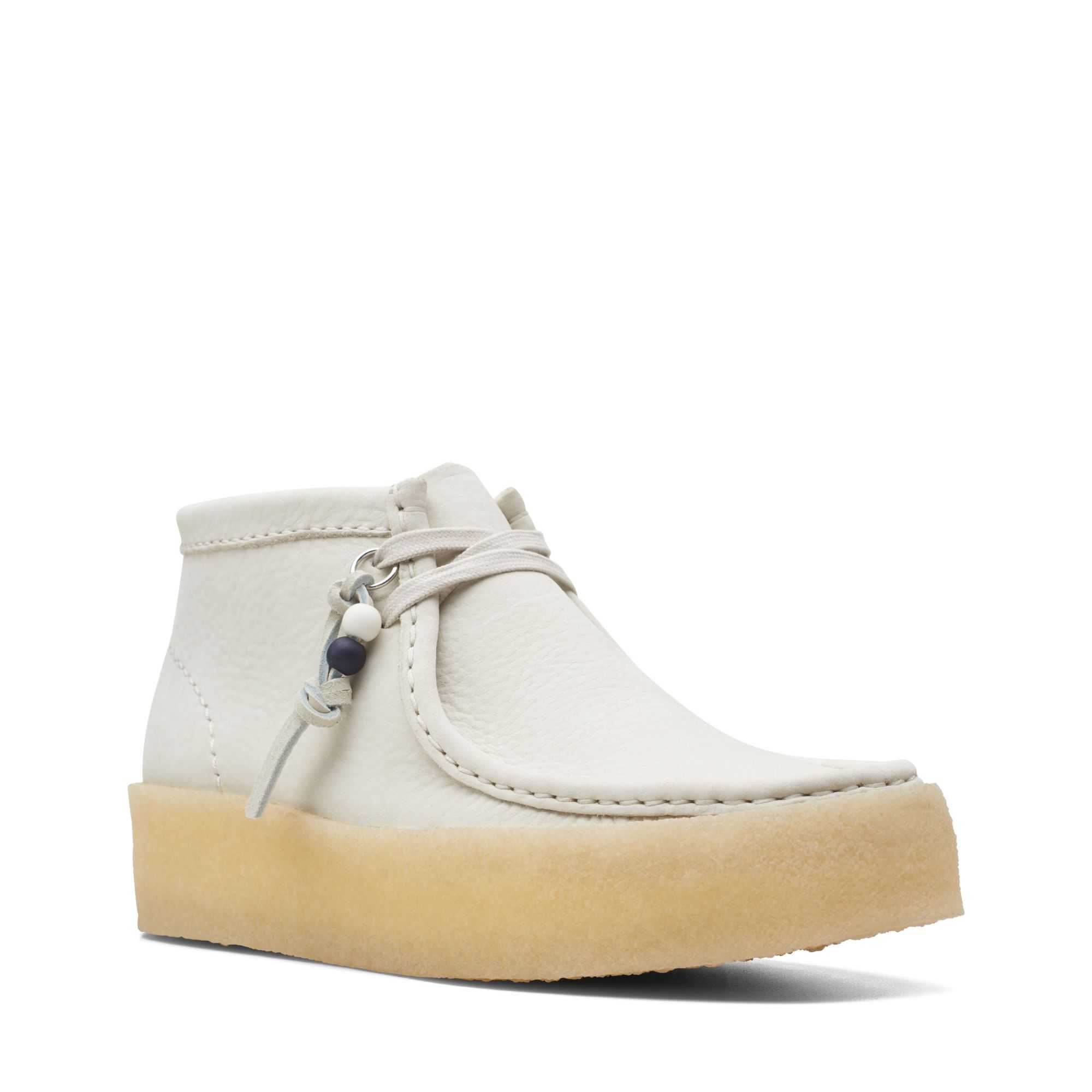 Clarks Wallabee Cup Boot Fehér | 72WOHNESM