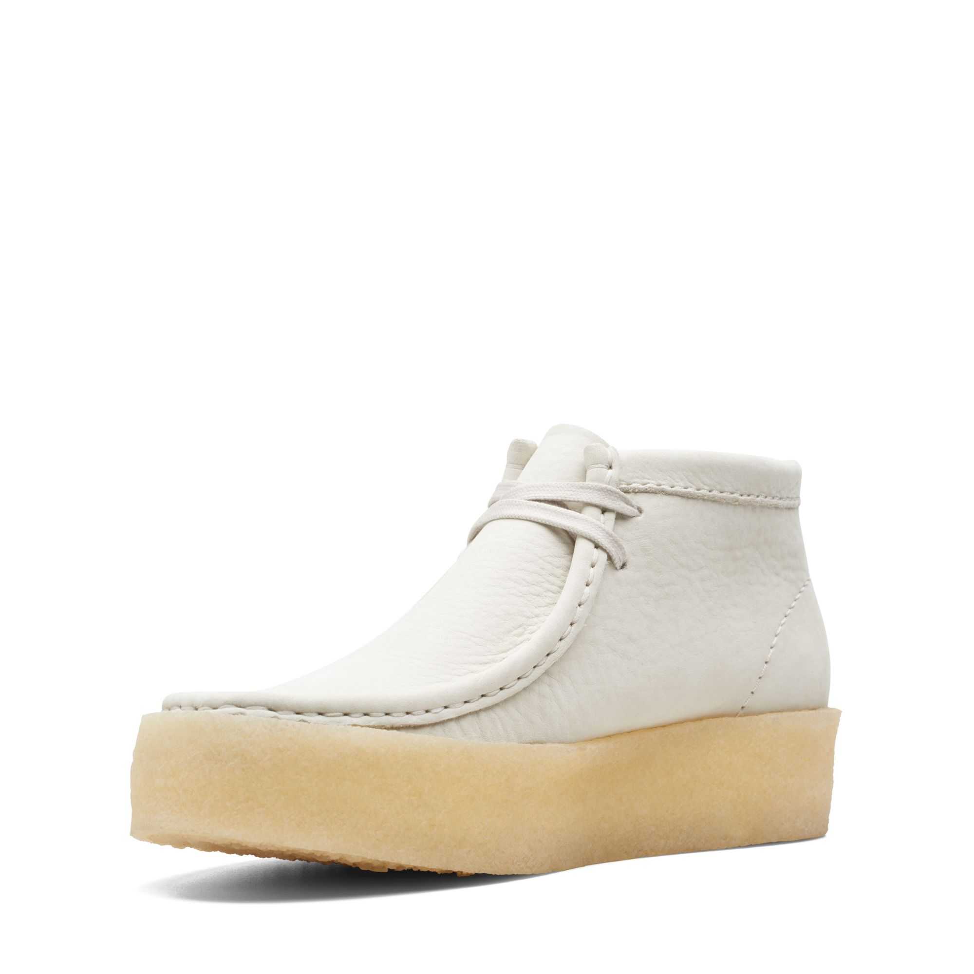 Clarks Wallabee Cup Boot Fehér | 72WOHNESM